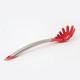 Cuillère à Spaghetti Tête Silicone Rouge et Inox 30 cm - Cuisipro