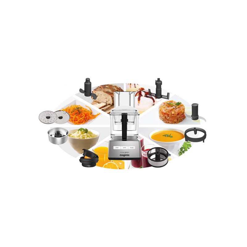 Multifonctionele Robot Cuisine System 5200 XL Wit Premium Pack - Magimix