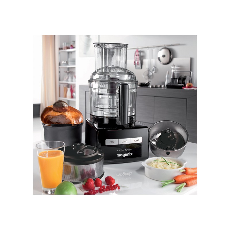 Robot Multifonctions Cuisine Système 5200 XL Noir Premium Pack - Magimix