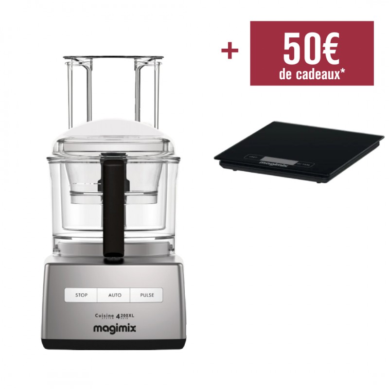 Multifonctionele Robot Cuisine Système 4200 XL Mat Chroom - Magimix