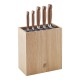 Four Star Bloc de Couteaux Spagetti et Magnétique 6 pièces Bois de Chêne  - Zwilling