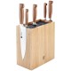 Four Star Bloc de Couteaux Spagetti et Magnétique 6 pièces Bois de Chêne  - Zwilling