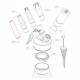 Douille Droite Inox pour Siphon de Cuisine Gourmet/Thermo Whip Plus  - Isi