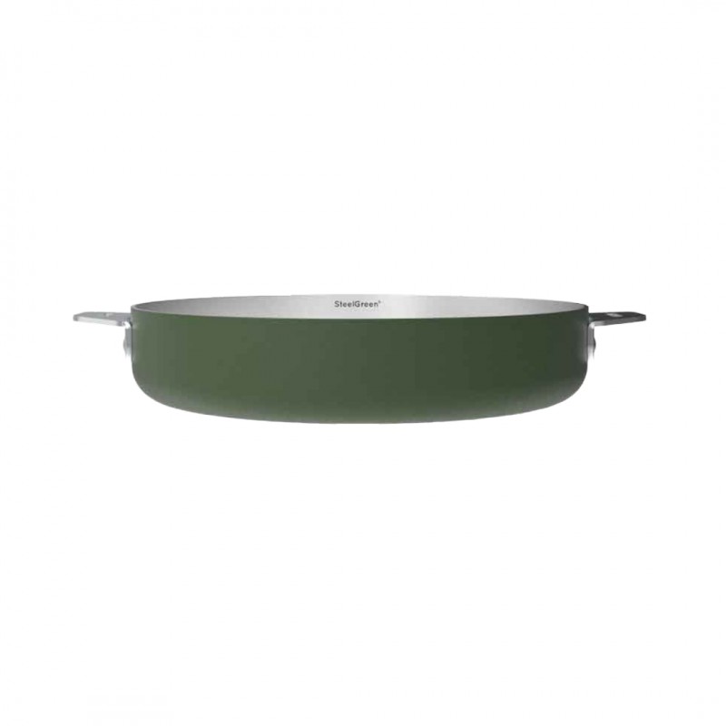 La Merveilleuse Inox Vert Fougère Trio Casserole Poêle Sauteuse Pack LSDC  - Cookut