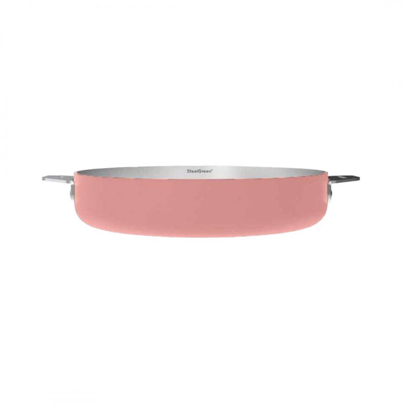 La Merveilleuse Set Inox Poêle 24 cm et Sauteuse 28 cm avec Poignée Pack LSDC - Cookut