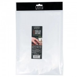 Feuilles Guitare Patisserie Chocolat et Pâte à Sucre 30x40 cm 10 pcs - Patisdécor