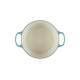 Cocotte Fonte Emaillée Signature Ronde 4,2 L Bleu Riviera (24 cm)  - Le Creuset
