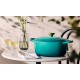 Cocotte Fonte Emaillée Signature Ronde 4,2 L Bleu Riviera (24 cm)  - Le Creuset