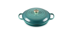 Campagnard gietijzeren Cocotte 3,5 L Riviera Blauw (30 cm)