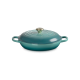 Campagnard gietijzeren Cocotte 3,5 L Riviera Blauw (30 cm) - Le Creuset