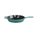 Ronde gietijzeren koekenpan 26 cm 2 L Blauw Riviera - Le Creuset