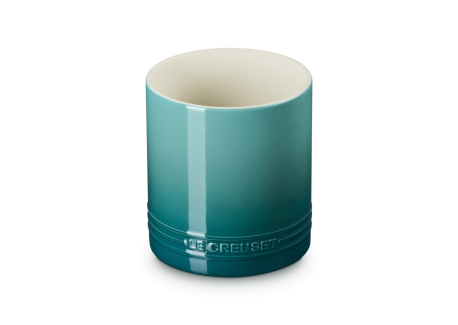 Pot à Ustensiles Céramique Signature Bleu Riviera 14 cm 1,1 L  - Le Creuset