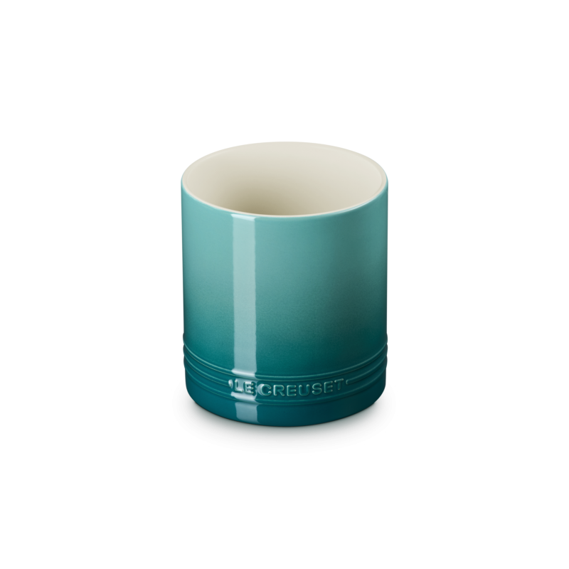 Pot à Ustensiles Céramique Signature Bleu Riviera 14 cm 1,1 L  - Le Creuset