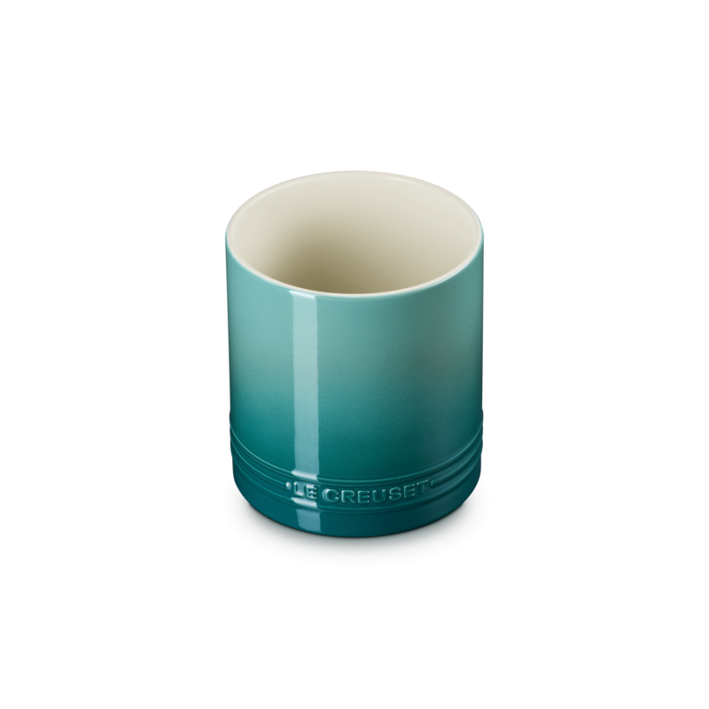 Pot à Ustensiles Céramique Signature Bleu Riviera 14 cm 1,1 L  - Le Creuset