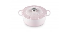 Signature Ronde Gietijzeren Stoofpot 5,3 L Pétales Roze Shell Pink