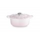 Signature Ronde Gietijzeren Stoofpot 5,3 L Pétales Roze Shell Pink - Le Creuset
