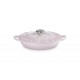 Ronde Gietijzer Stoofpot Signature 2,2 L Pétales Roze Shell Pink (26 cm) - Le Creuset