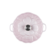 Ronde Gietijzer Stoofpot Signature 2,2 L Pétales Roze Shell Pink (26 cm) - Le Creuset