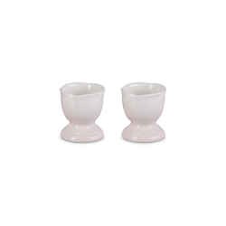 Jardin Set Coquetiers en Céramique Rose Shell Pink 2 pcs  - Le Creuset