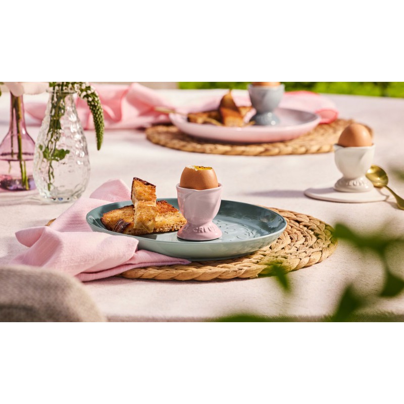 Jardin Set Coquetiers en Céramique Rose Shell Pink 2 pcs - Le Creuset