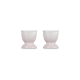 Jardin Set Coquetiers en Céramique Rose Shell Pink 2 pcs - Le Creuset
