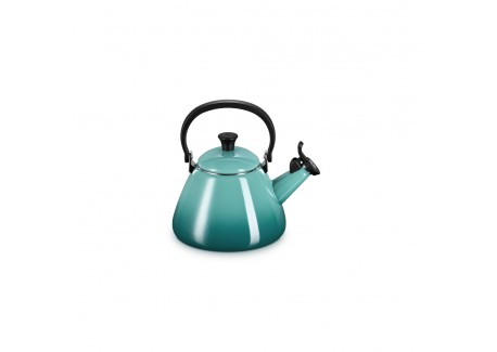 Kone Bouilloire à Sifflet 1,6 L Bleu Riviera  - Le Creuset
