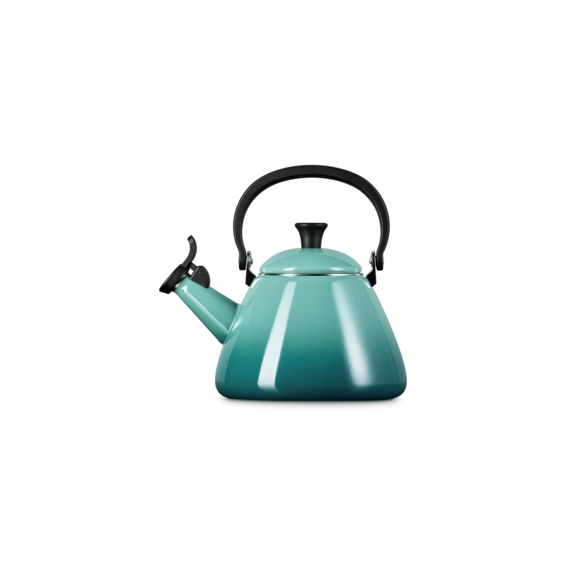 Kone Bouilloire à Sifflet 1,6 L Bleu Riviera - Le Creuset