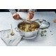 Apollo 7 Lage Kookpot RVS met Glazen Deksel 24 cm - Demeyere
