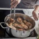 Apollo 7 Lage Kookpot RVS met Glazen Deksel 24 cm - Demeyere