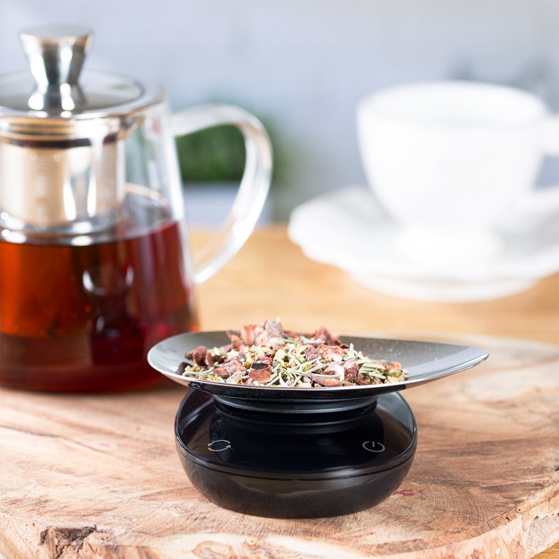 Petite Balance de Cuisine Haute Précision 500g/0.1g avec Plateau Inox  - Cristel