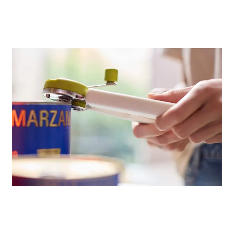 Goround Handmatige Blikopener met Slinger Wit en Groen 20 cm - Joseph Joseph