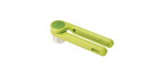 Helix Presse Ail Vert Inox et Nylon 17 cm 
