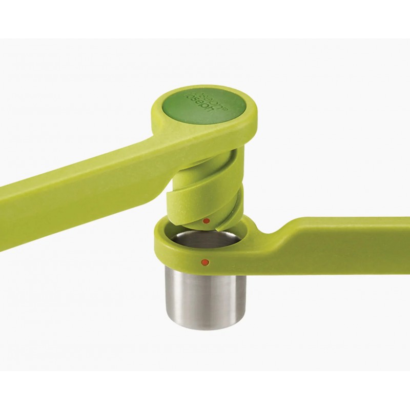 Helix Presse Ail Vert Inox et Nylon 17 cm  - Joseph Joseph