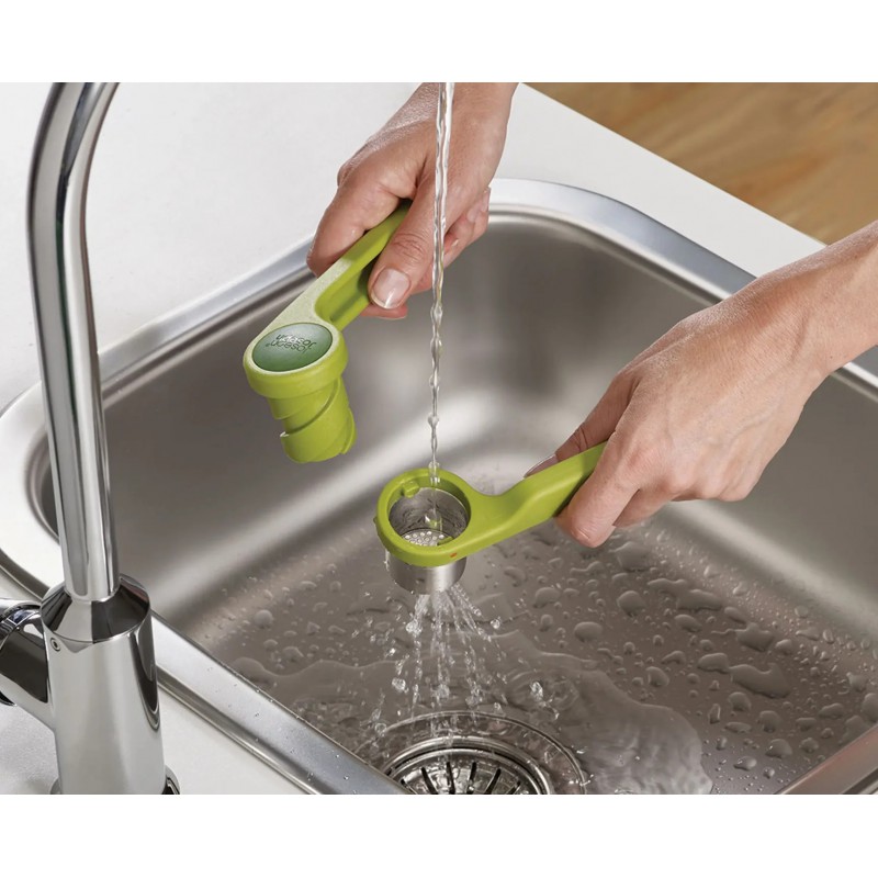 Helix Groene Knoflookpers 17 cm - Joseph Joseph