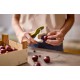 Tweezy Dénoyauteur Cerises Olives et Equeuteur à Fraises 3 en 1 Vert 17 cm - Joseph Joseph