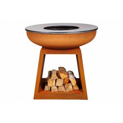 Stow Barbecue Plancha Brasero Cortenstaal 100 cm - White Fire