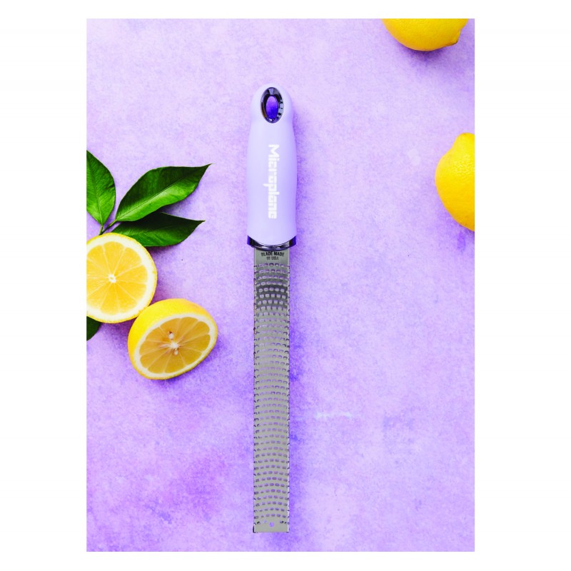 Premium Classic Zester Rasp Lavendelbloem Licht Paars - Microplane