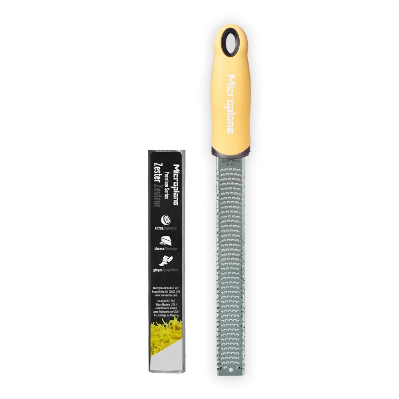 Premium Classic Râpe Zesteur Jaune Lemon Cream  - Microplane