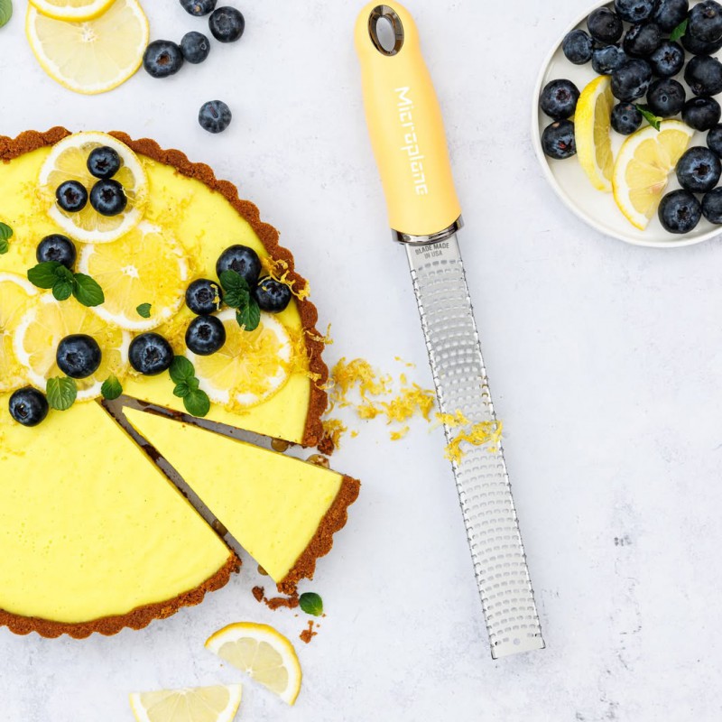 Premium Classic Râpe Zesteur Jaune Lemon Cream  - Microplane