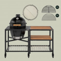 Th Onyx Kool Barbecue Large 46 cm Outdoor Kitchen Pack 14 dlg - Big Green Egg
