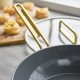 Tucci Collection Saltapasta Pan met Antiaanbaklaag 29 cm Mat Carrara Wit - Greenpan