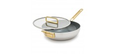 Tucci Collection Saltapasta Pan met Antiaanbaklaag 29 cm  RVS 3 Lagen