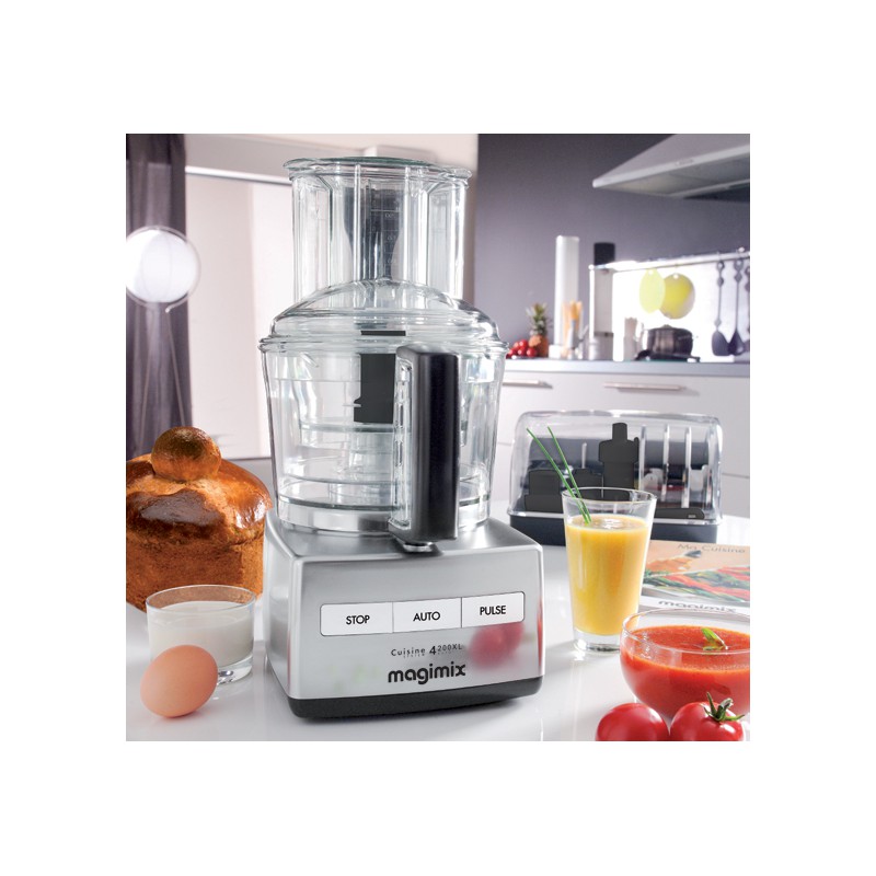 Robot Multifonctions Cuisine Système 4200 XL Chrome Mat - Magimix