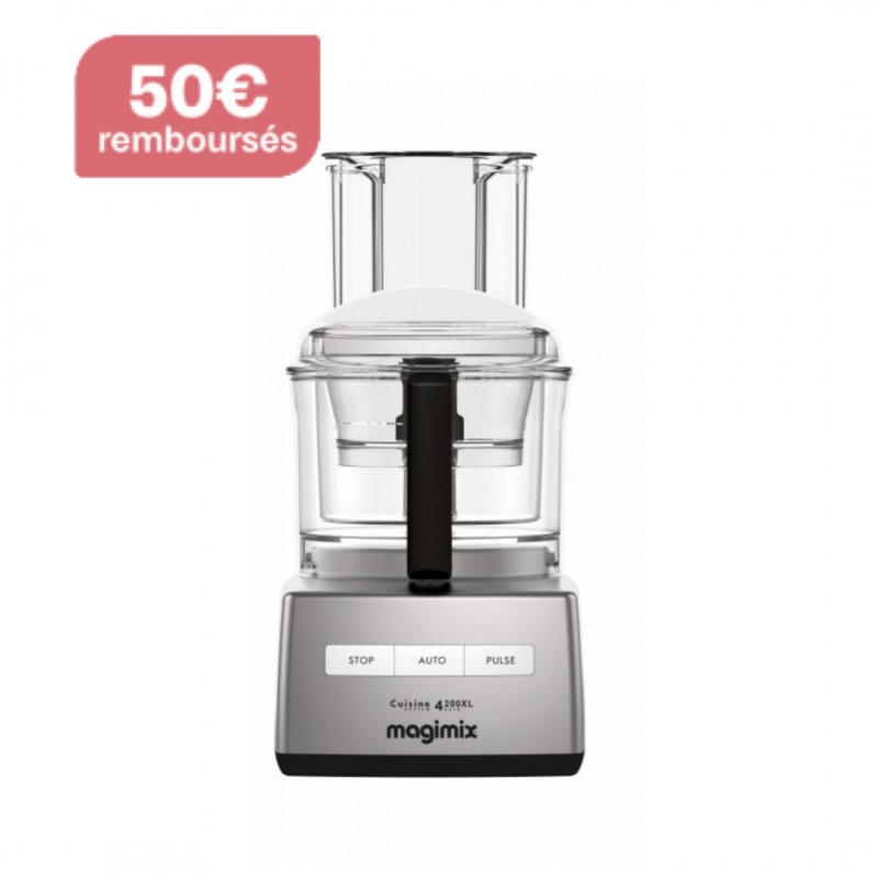 Robot Multifonctions Cuisine Système 4200 XL Chrome Mat - Magimix