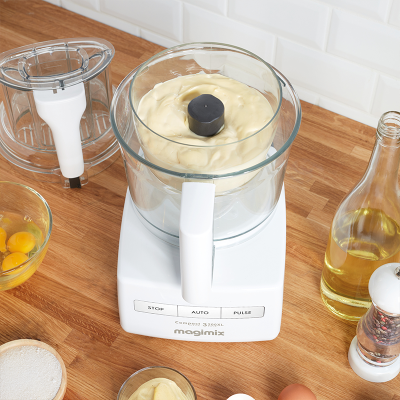 Robot Multifonctions Compact 3200 XL Blanc - Magimix