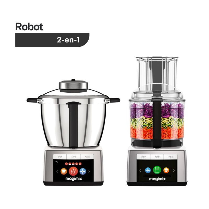 Robot Cuiseur Cook Expert Connect 3,5L Chrome Mat 18913  - Magimix