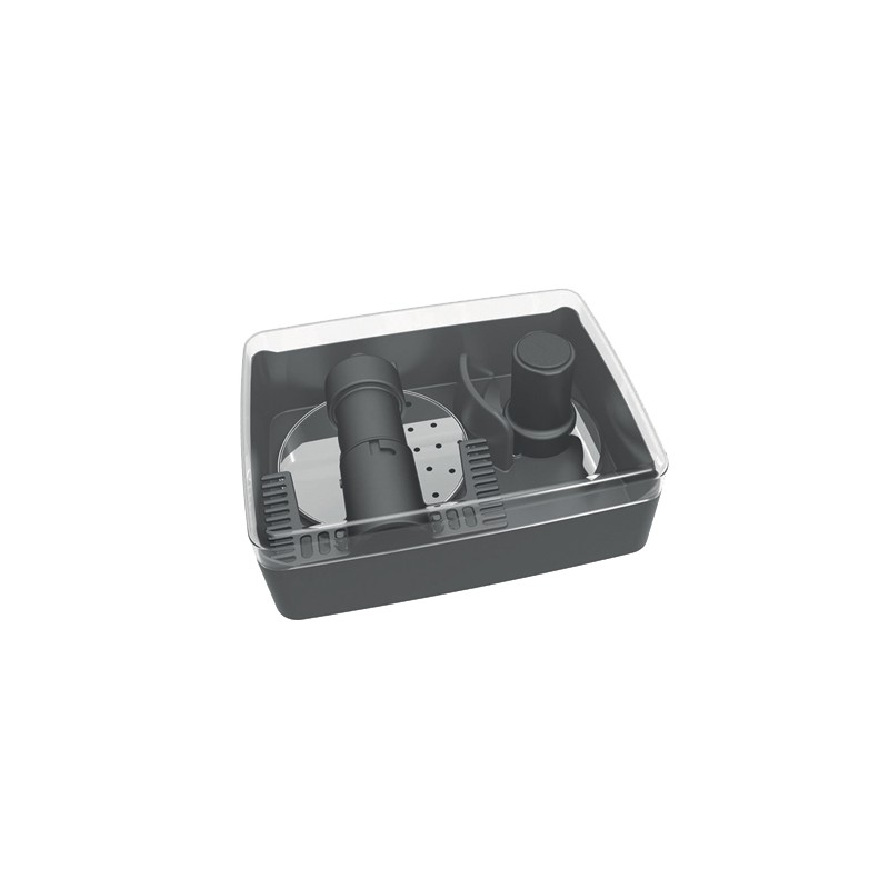 Mini Plus Robot Multifonctions Compact Chrome Mat - Magimix