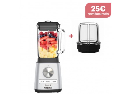 Power Blender 4 Pack LSDC Mat Chroom 11630 - Magimix