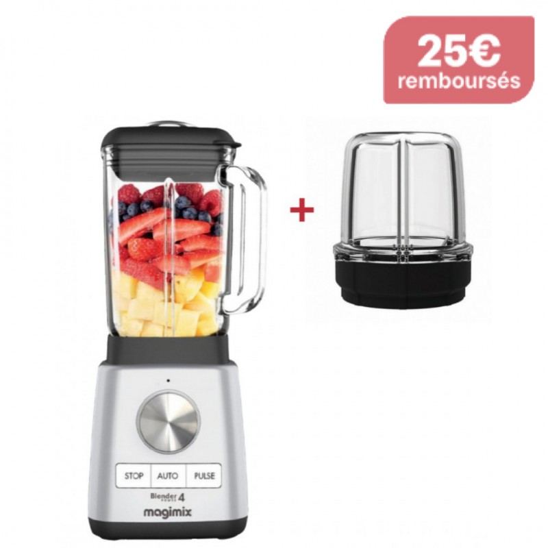 Power Blender 4 Pack LSDC Mat Chroom 11630 - Magimix