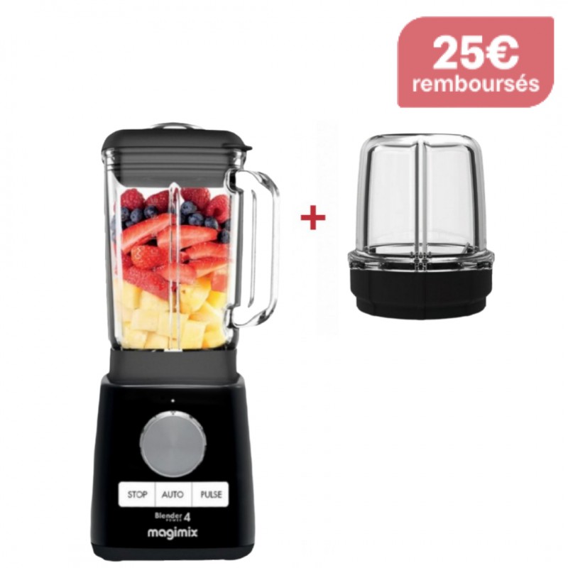 Power Blender 4 Pack LSDC Zwart 11628 - Magimix